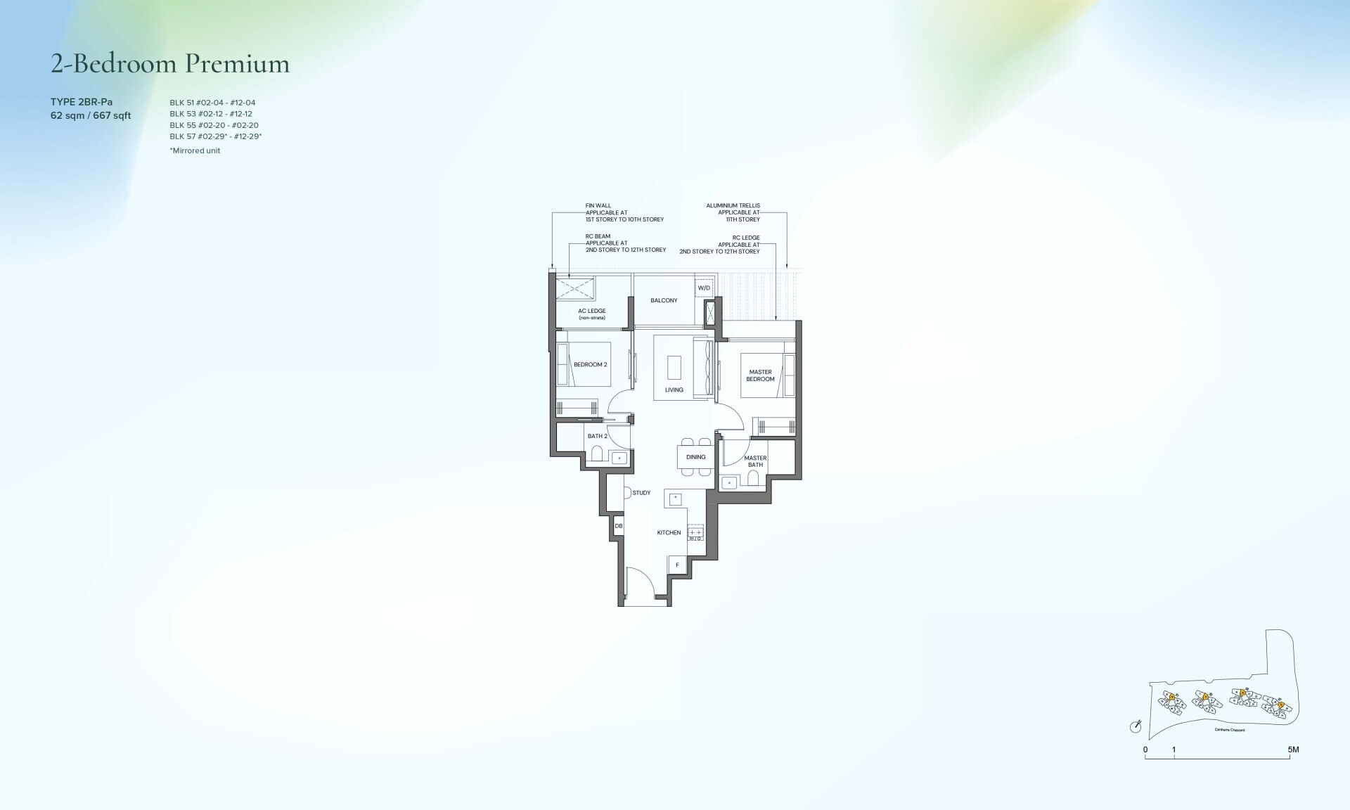 Canberra Crescent Residences floorplan
